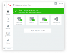 Jual Avira Antivirus Pro murah di Palembang