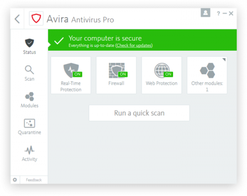 JuJual Avira Antivirus Pro Resmi Original Garansi dan Murah di Medan