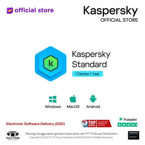 Jual Kaspersky Standard Original Garansi Resmi dan Murah di Denpasar