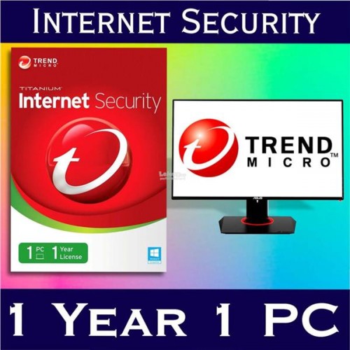 Jual Trendmicro Internet Security 1PC 1Thn murah di Bandung