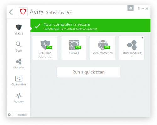 Jual Avira Antivirus Pro Resmi Original Garansi dan Murah di Bandung