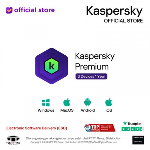 Jual Antivirus Kaspersky Resmi, Original dan Murah di Jawa Barat